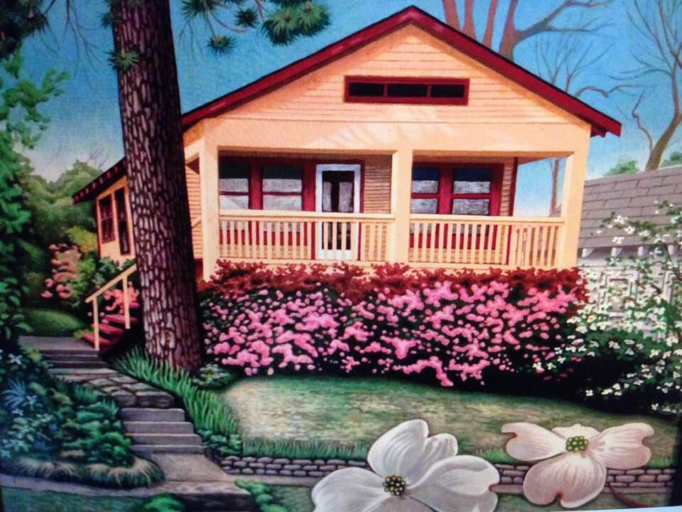 Tom&#39;s House (Acrylic on Canvas)